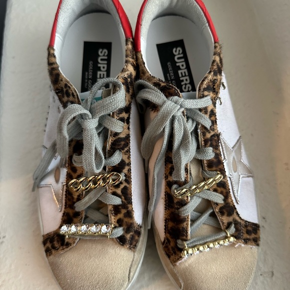 Golden Goose size 39 leopard cheetah sneakers - Picture 10 of 10